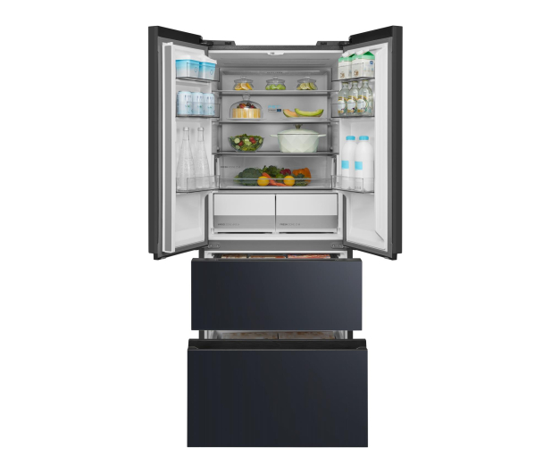 Lodówka Midea MDRF600BIE70 French Door No Frost 191cm Szare Szkło Inox Do Obudowy WiFi 435L - 1525852 - zdjęcie 5